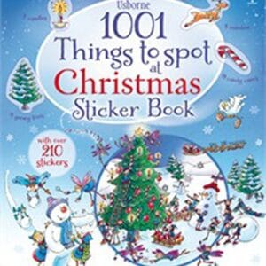 Usborne 1001 Christmas Things To Spot Sticker Book