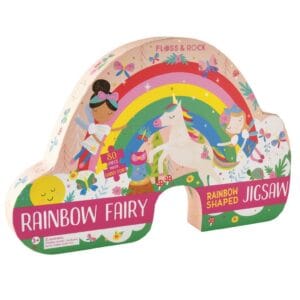 Floss And Rock Shaped Rainbow Fairy Jigsaw Pc