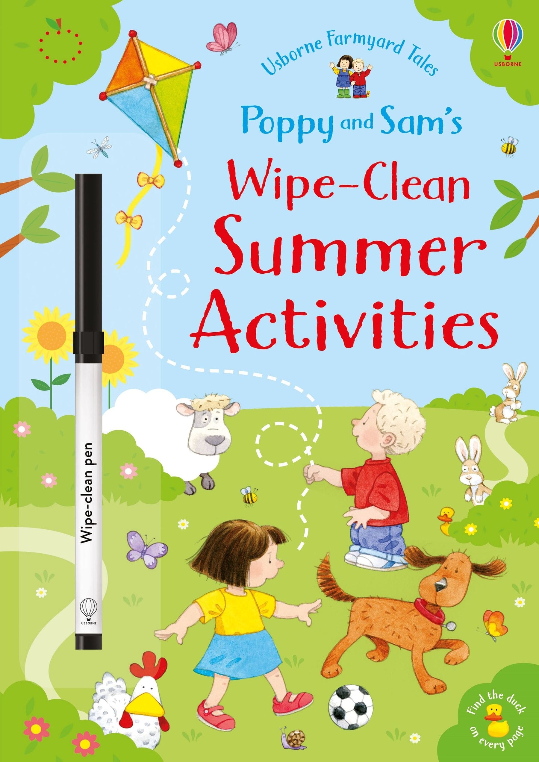 Usborne Poppy and Sam's Wipe-Clean Summer Activities