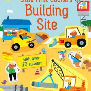 Usborne Little First Stickers Building Site