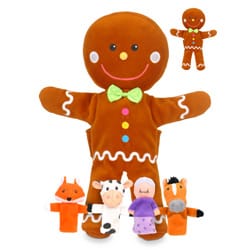 Fiesta Puppet Gingerbread Man