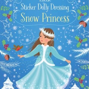 Usborne Little Sticker Dolly Dressing Snow Princess