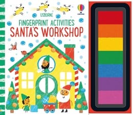 Usborne Fingerprint Activities Santas Workshop