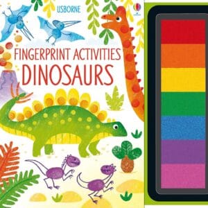 Usborne Fingerprint Activities Dinosaurs