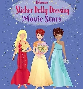 Usborne Sticker Dolly Dressing Movie Stars