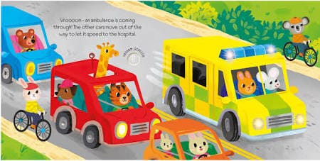 Usborne Lights and Sounds Emergency Vehicles