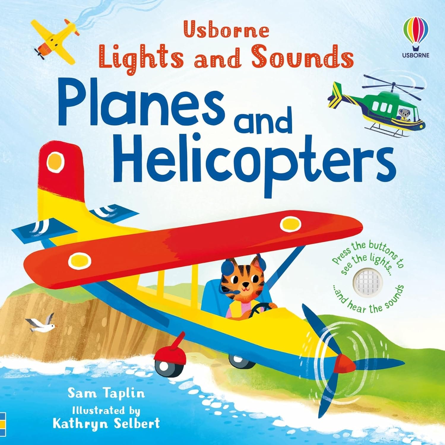 Usborne Lights And Sounds Planes And Helicopters
